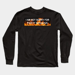 party rocking Long Sleeve T-Shirt